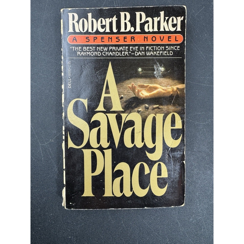 A Savage Place Robert B Parker Spenser‎ Novel Vintage Paperback Book 1981